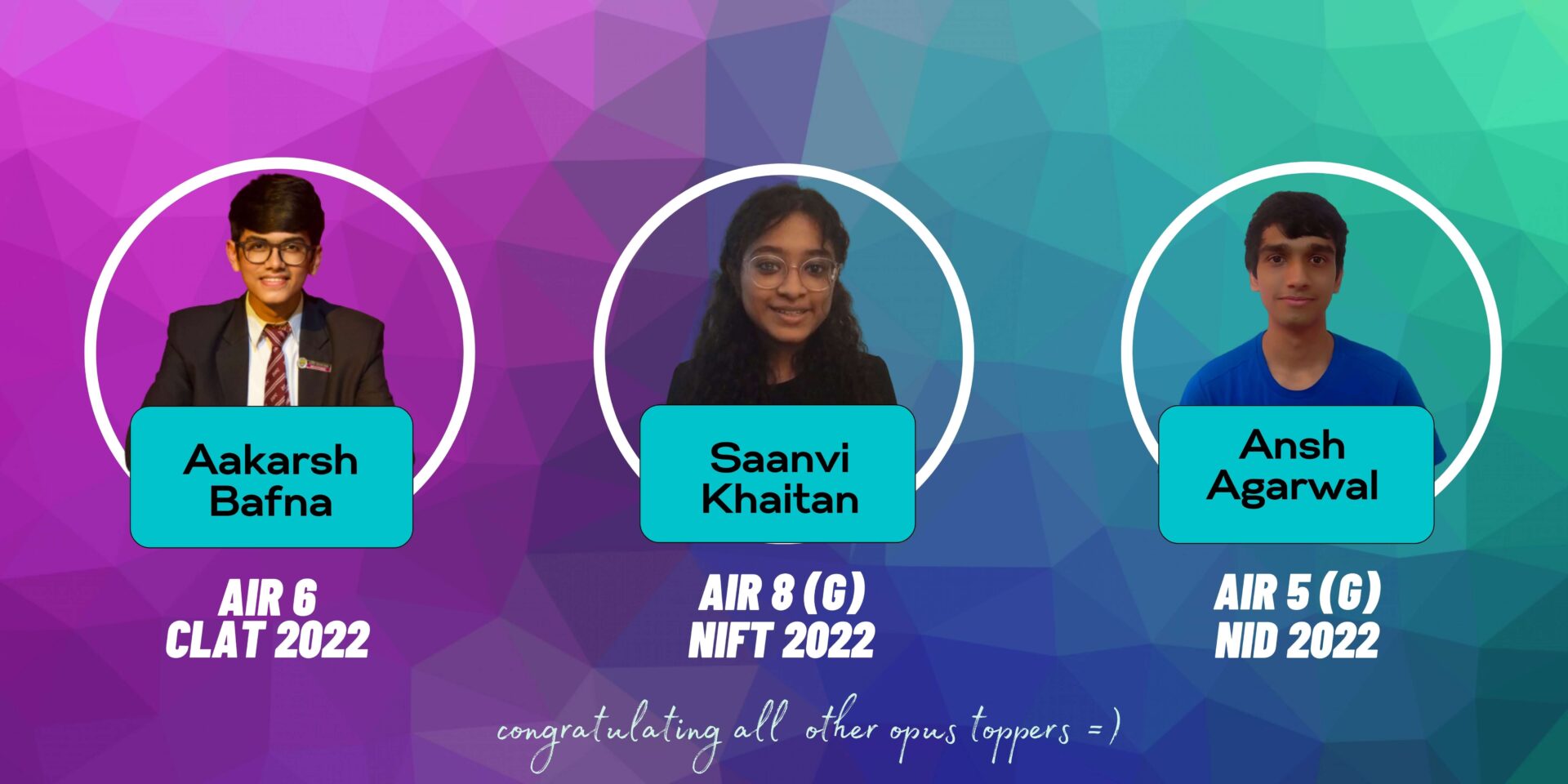 NIFT NID CLAT Results 2022